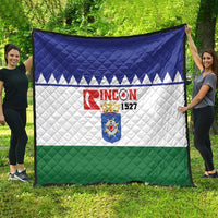 Bonaire Rincon Quilt Flag Stylized