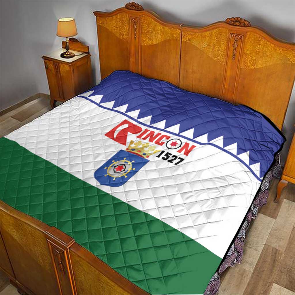 Bonaire Rincon Quilt Flag Stylized