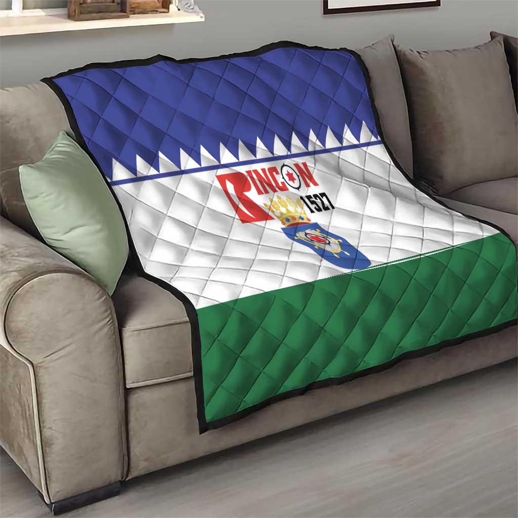 Bonaire Rincon Quilt Flag Stylized