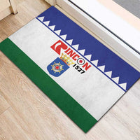 Bonaire Rincon Rubber Doormat Flag Stylized
