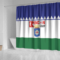 Bonaire Rincon Shower Curtain Flag Stylized