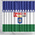 Bonaire Rincon Shower Curtain Flag Stylized