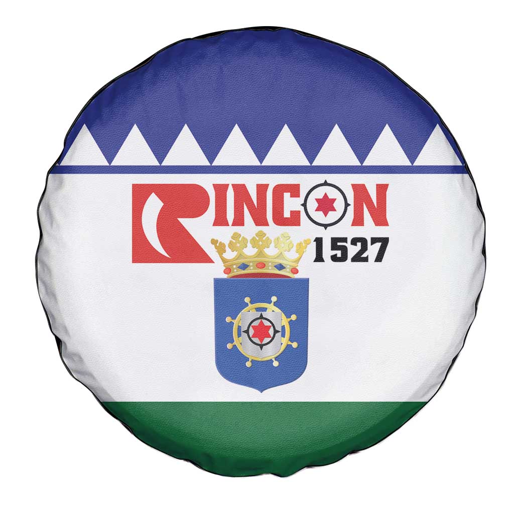 Bonaire Rincon Spare Tire Cover Flag Stylized