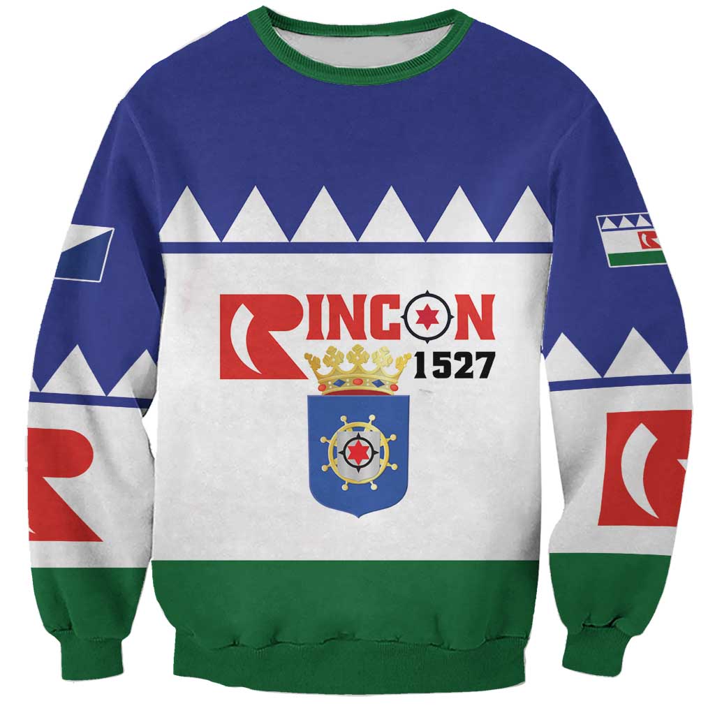 Personalised Bonaire Rincon Sweatshirt Flag Stylized