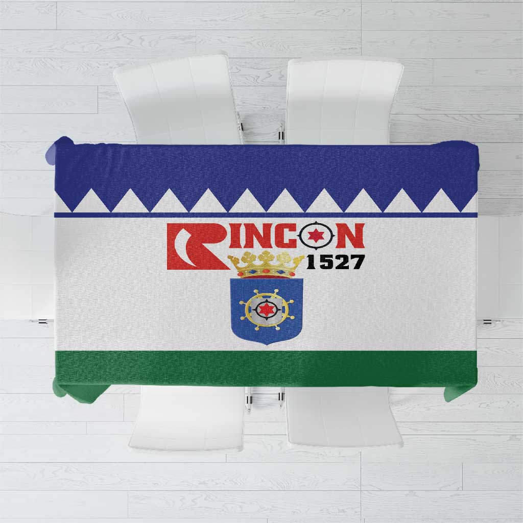 Bonaire Rincon Tablecloth Flag Stylized