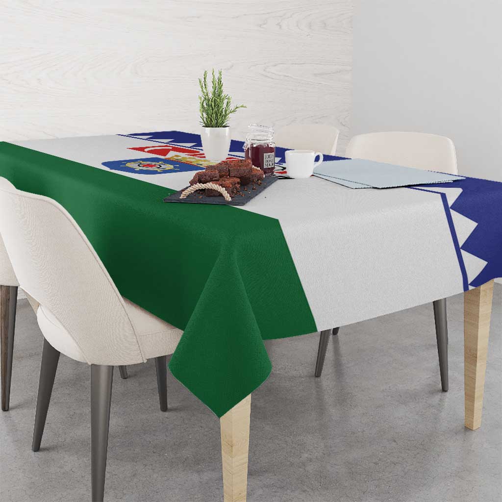 Bonaire Rincon Tablecloth Flag Stylized