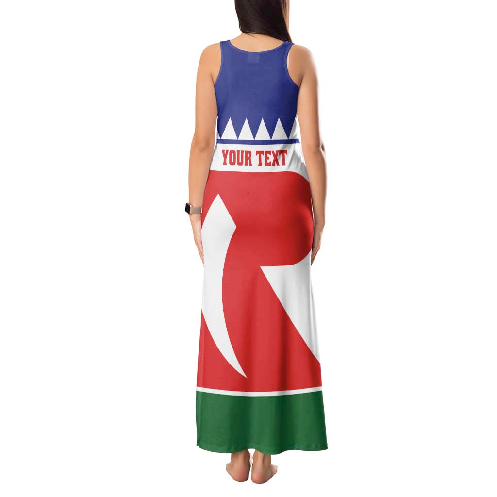 Personalised Bonaire Rincon Tank Maxi Dress Flag Stylized
