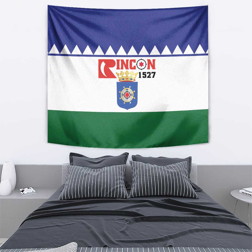 Bonaire Rincon Tapestry Flag Stylized