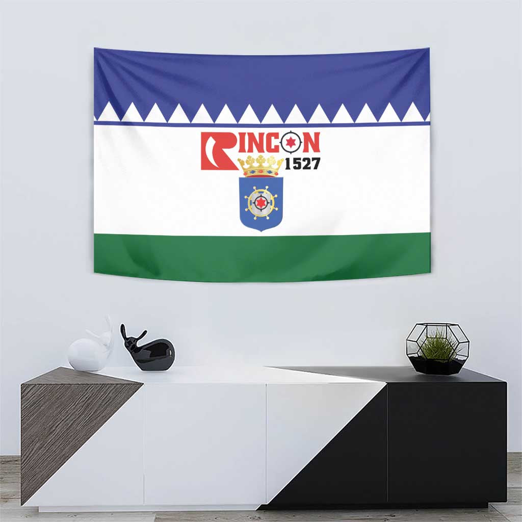 Bonaire Rincon Tapestry Flag Stylized