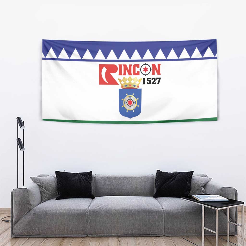 Bonaire Rincon Tapestry Flag Stylized