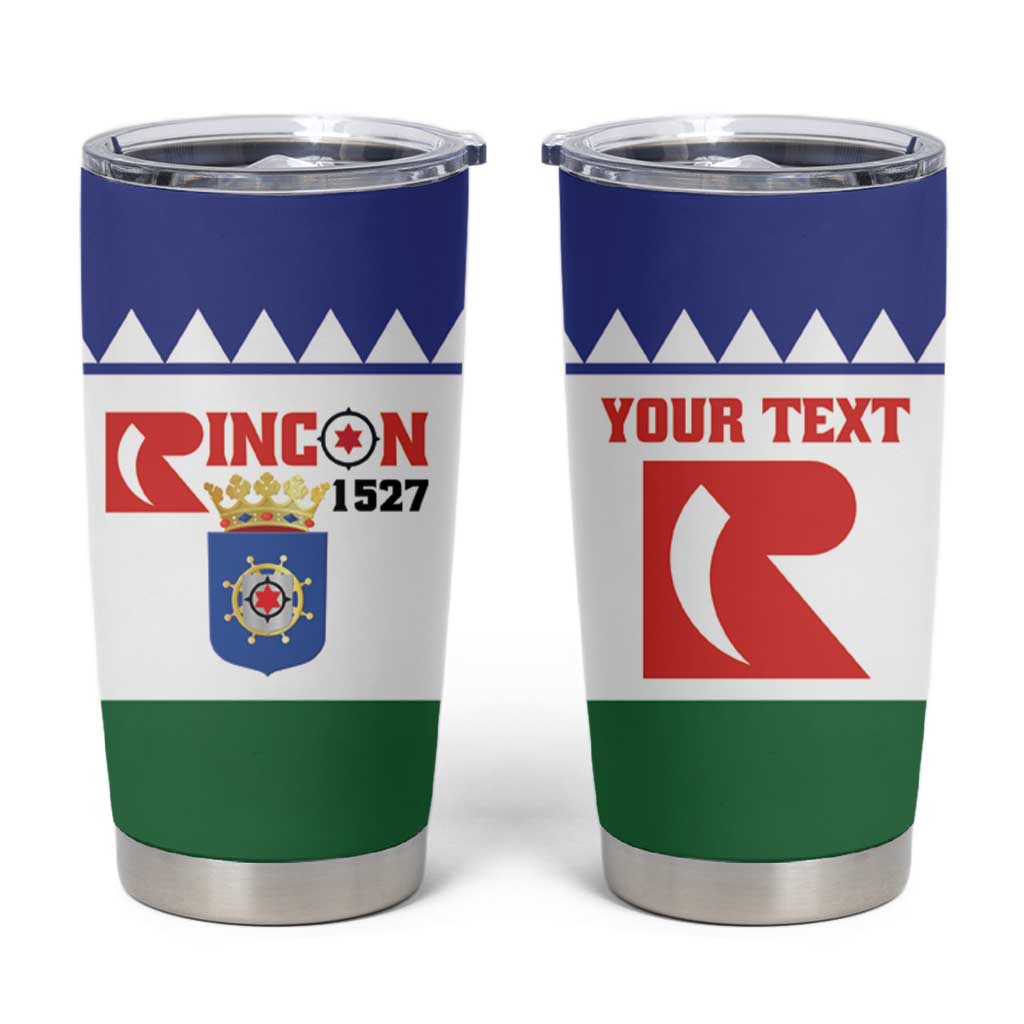 Personalised Bonaire Rincon Tumbler Cup Flag Stylized