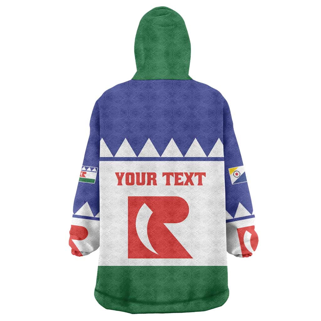Personalised Bonaire Rincon Wearable Blanket Hoodie Flag Stylized