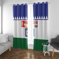 Bonaire Rincon Window Curtain Flag Stylized