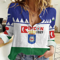 Personalised Bonaire Rincon Women Casual Shirt Flag Stylized