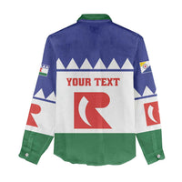 Personalised Bonaire Rincon Women Casual Shirt Flag Stylized