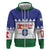 Personalised Bonaire Rincon Zip Hoodie Flag Stylized