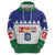 Personalised Bonaire Rincon Zip Hoodie Flag Stylized