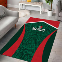 Mexico 2024 Football Area Rug El Tri Go Champion - Wonder Print Shop
