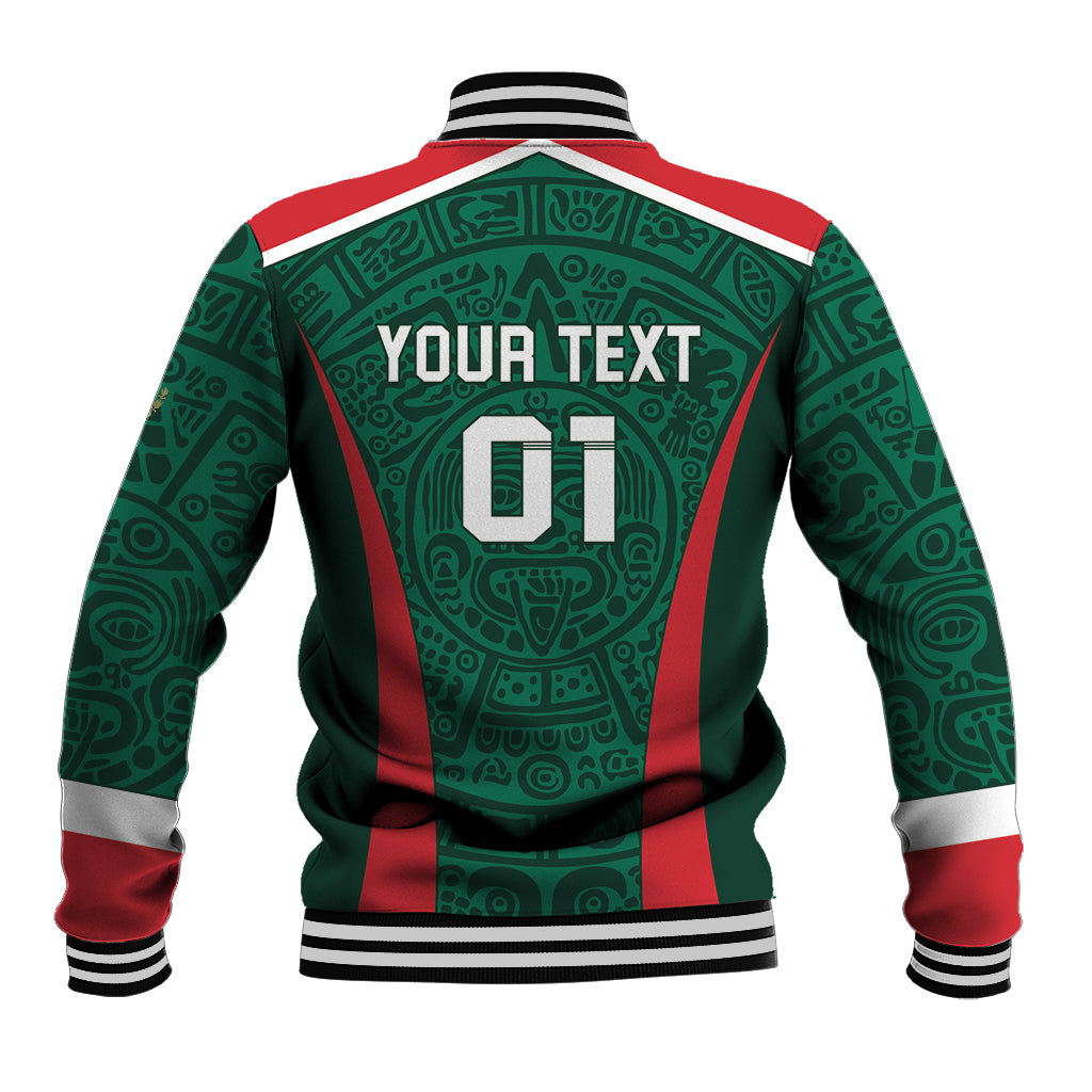 Personalized Mexico 2024 Football Baseball Jacket El Tri Go Champion - Wonder Print Shop