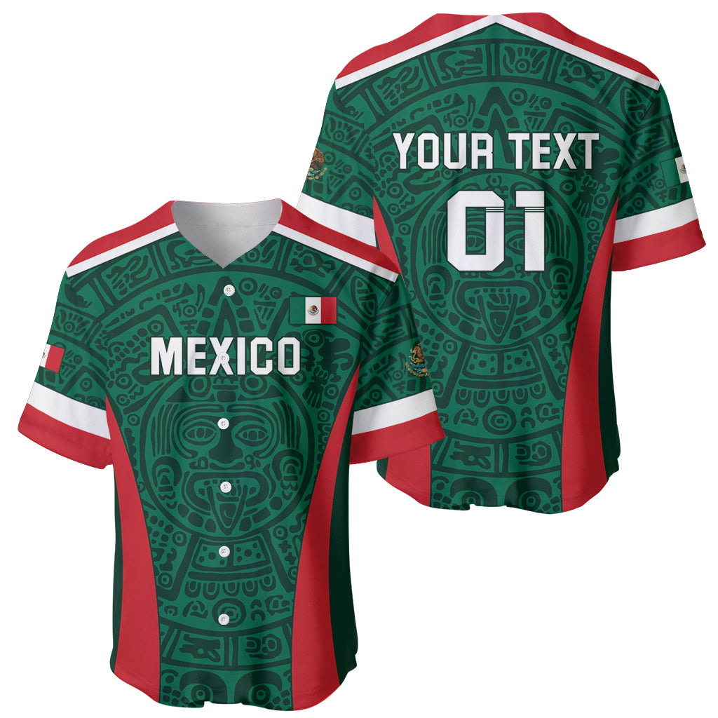 Personalized Mexico 2024 Football Baseball Jersey El Tri Go Champion - Wonder Print Shop