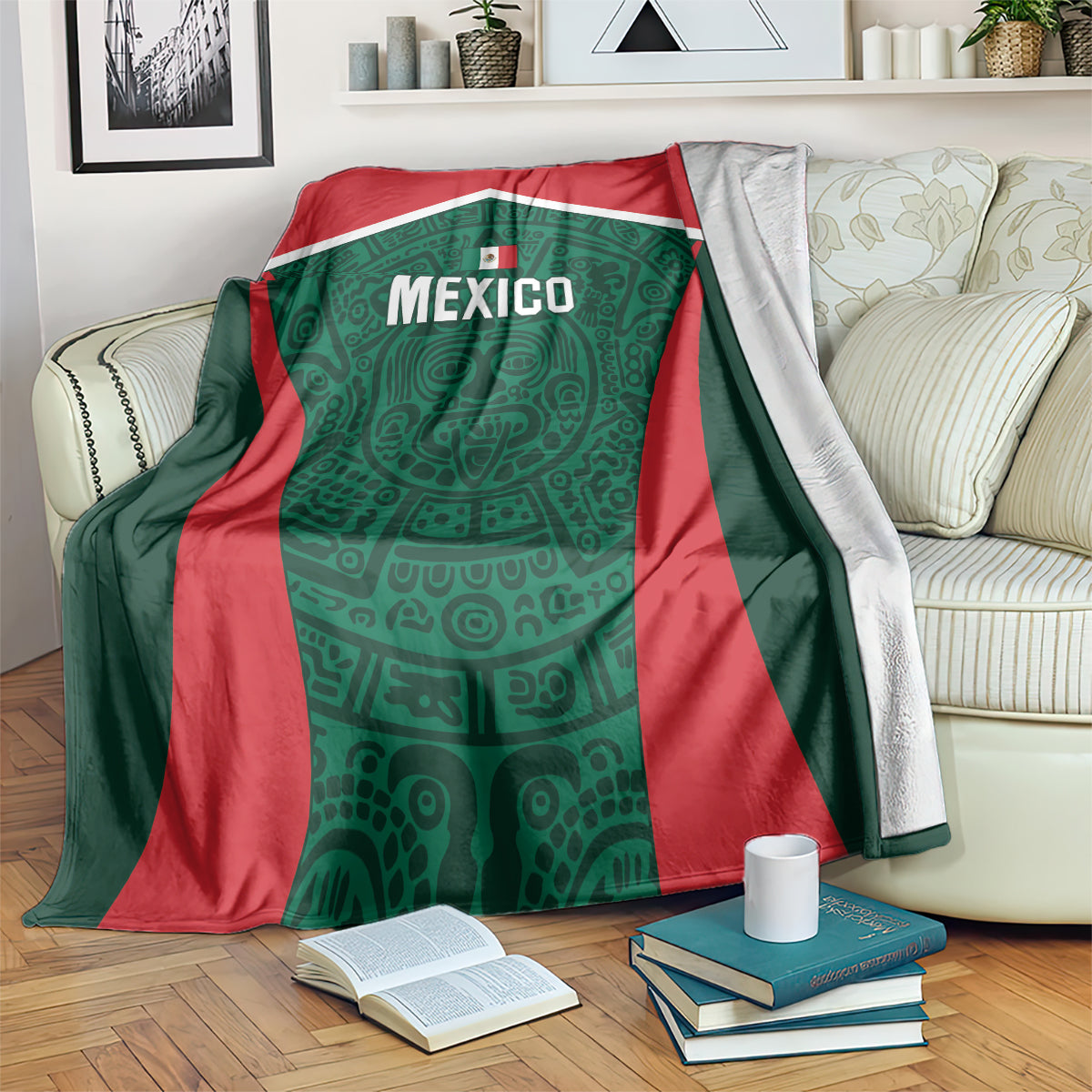 Mexico 2024 Football Blanket El Tri Go Champion