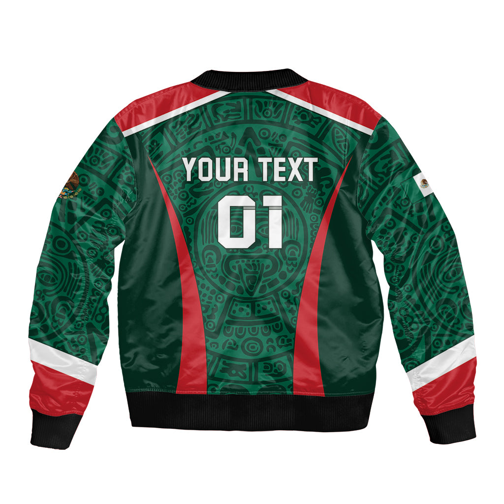 Personalized Mexico 2024 Football Bomber Jacket El Tri Go Champion - Wonder Print Shop