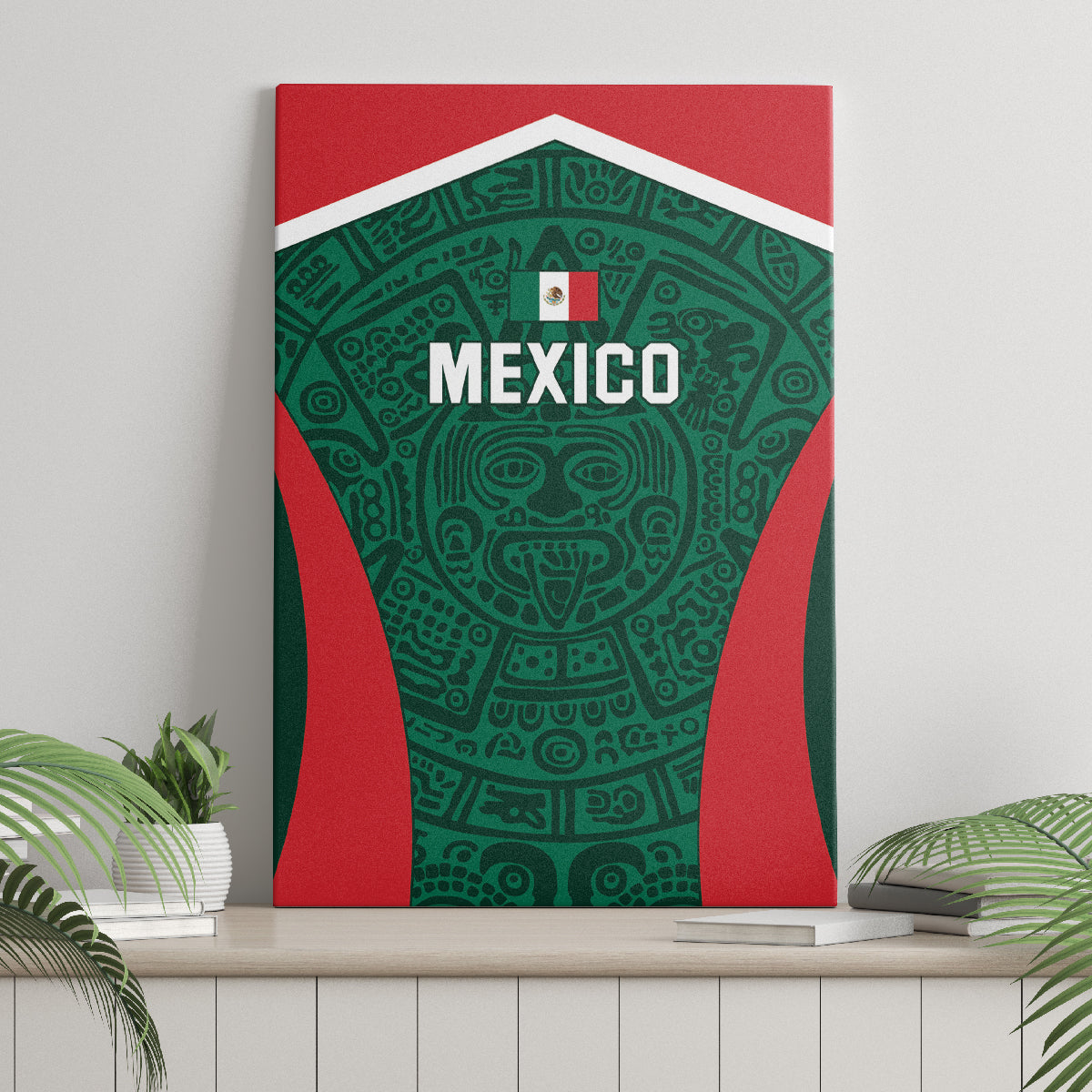 Mexico 2024 Football Canvas Wall Art El Tri Go Champion - Wonder Print Shop