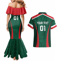 Personalized Mexico 2024 Football Couples Matching Mermaid Dress and Hawaiian Shirt El Tri Go Champion - Wonder Print Shop