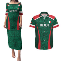 Personalized Mexico 2024 Football Couples Matching Puletasi and Hawaiian Shirt El Tri Go Champion - Wonder Print Shop