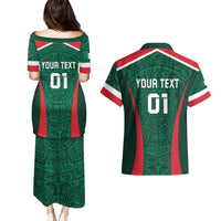 Personalized Mexico 2024 Football Couples Matching Puletasi and Hawaiian Shirt El Tri Go Champion - Wonder Print Shop