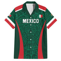 Personalized Mexico 2024 Football Family Matching Long Sleeve Bodycon Dress and Hawaiian Shirt El Tri Go Champion - Wonder Print Shop
