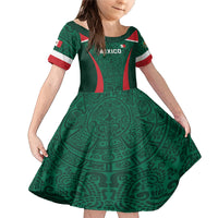 Personalized Mexico 2024 Football Family Matching Mermaid Dress and Hawaiian Shirt El Tri Go Champion - Wonder Print Shop