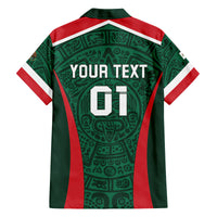 Personalized Mexico 2024 Football Family Matching Off Shoulder Short Dress and Hawaiian Shirt El Tri Go Champion - Wonder Print Shop