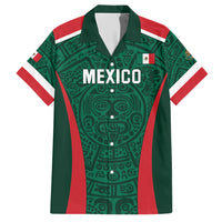 Personalized Mexico 2024 Football Family Matching Short Sleeve Bodycon Dress and Hawaiian Shirt El Tri Go Champion - Wonder Print Shop