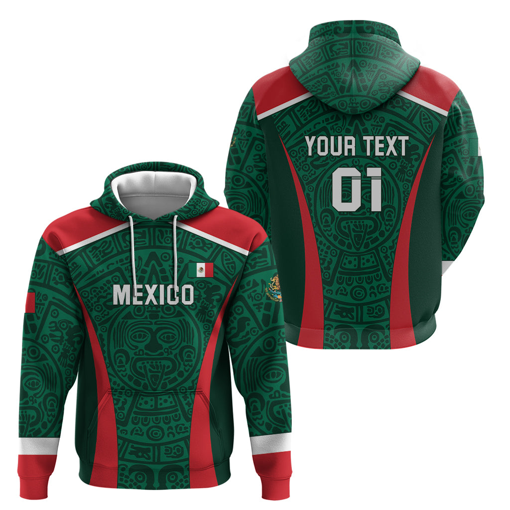 Personalized Mexico 2024 Football Hoodie El Tri Go Champion - Wonder Print Shop