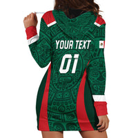 Personalized Mexico 2024 Football Hoodie Dress El Tri Go Champion - Wonder Print Shop