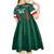 Personalized Mexico 2024 Football Kid Short Sleeve Dress El Tri Go Champion - Wonder Print Shop