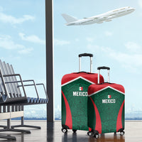 Mexico 2024 Football Luggage Cover El Tri Go Champion - Wonder Print Shop