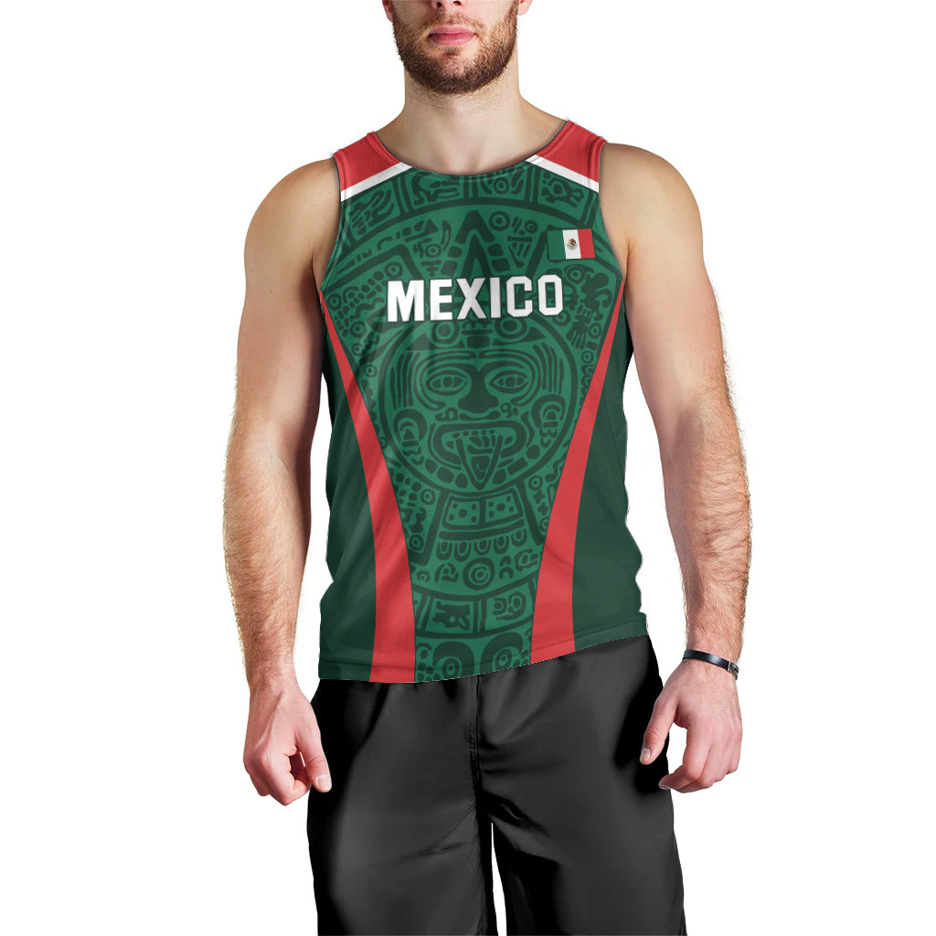Personalized Mexico 2024 Football Men Tank Top El Tri Go Champion - Wonder Print Shop
