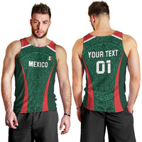 Personalized Mexico 2024 Football Men Tank Top El Tri Go Champion - Wonder Print Shop