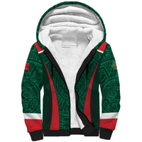 Personalized Mexico 2024 Football Sherpa Hoodie El Tri Go Champion - Wonder Print Shop