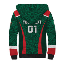 Personalized Mexico 2024 Football Sherpa Hoodie El Tri Go Champion - Wonder Print Shop