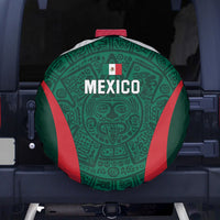 Mexico 2024 Football Spare Tire Cover El Tri Go Champion - Wonder Print Shop
