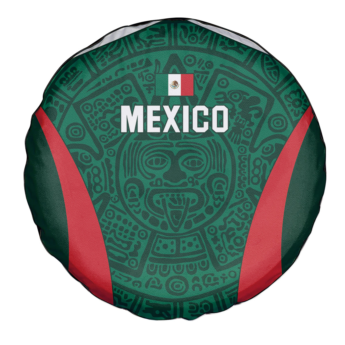 Mexico 2024 Football Spare Tire Cover El Tri Go Champion - Wonder Print Shop