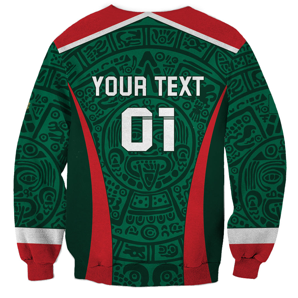 Personalized Mexico 2024 Football Sweatshirt El Tri Go Champion - Wonder Print Shop