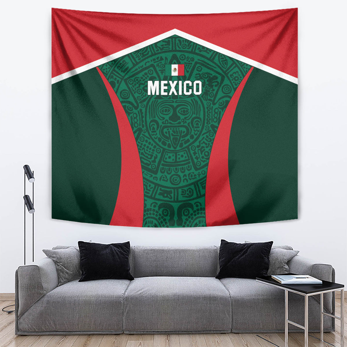Mexico 2024 Football Tapestry El Tri Go Champion - Wonder Print Shop