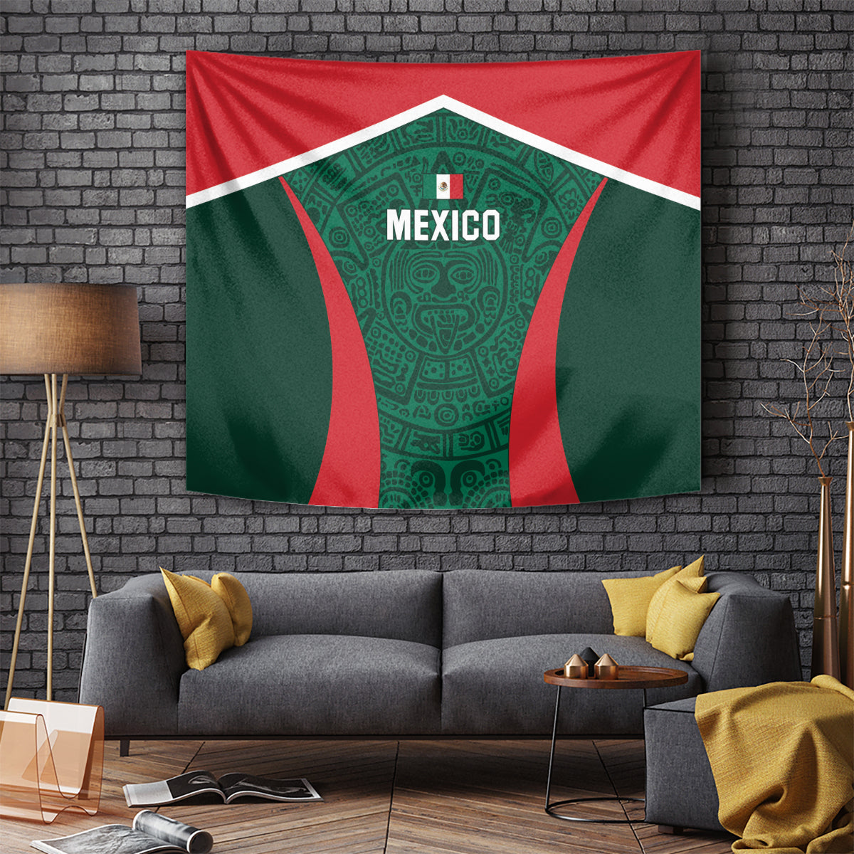 Mexico 2024 Football Tapestry El Tri Go Champion - Wonder Print Shop