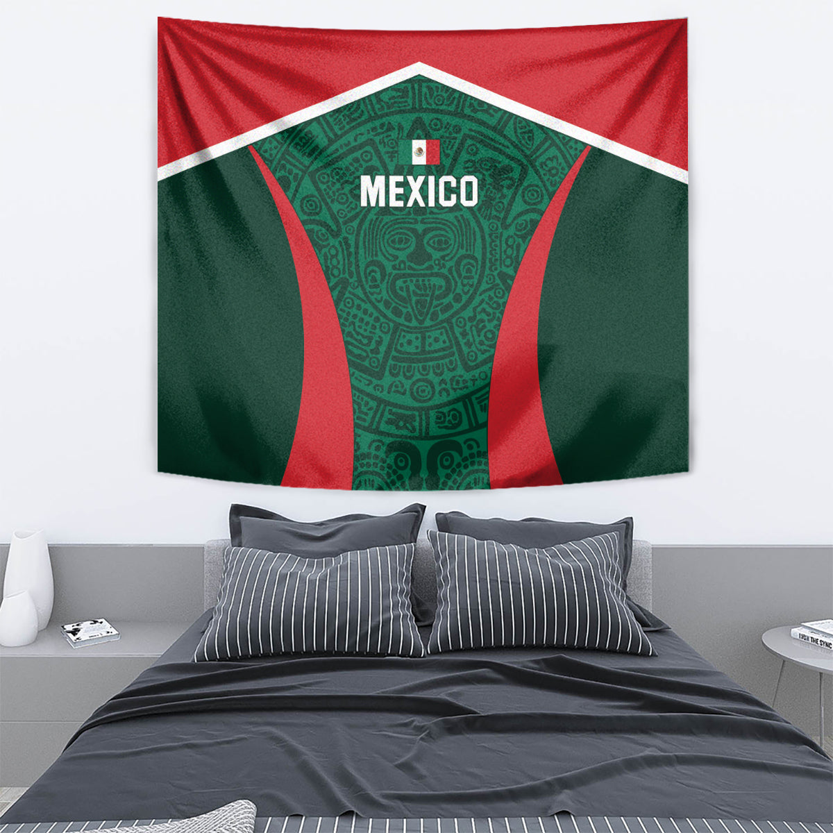 Mexico 2024 Football Tapestry El Tri Go Champion - Wonder Print Shop