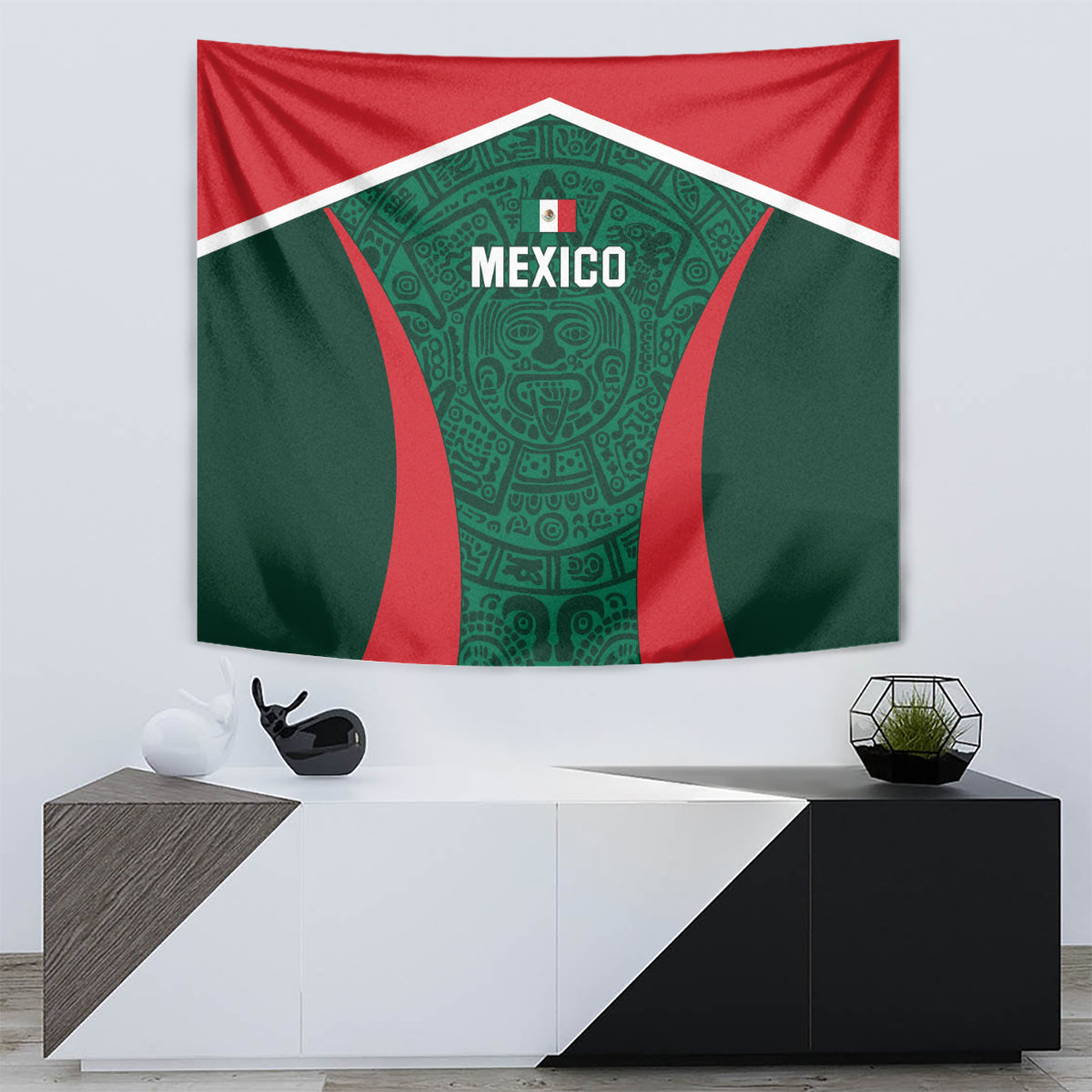 Mexico 2024 Football Tapestry El Tri Go Champion - Wonder Print Shop
