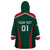 Personalized Mexico 2024 Football Wearable Blanket Hoodie El Tri Go Champion
